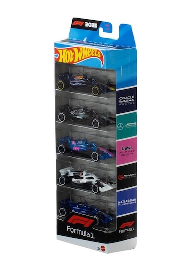 Hot Wheels Formula 1 5'li Araba Seti Jln11