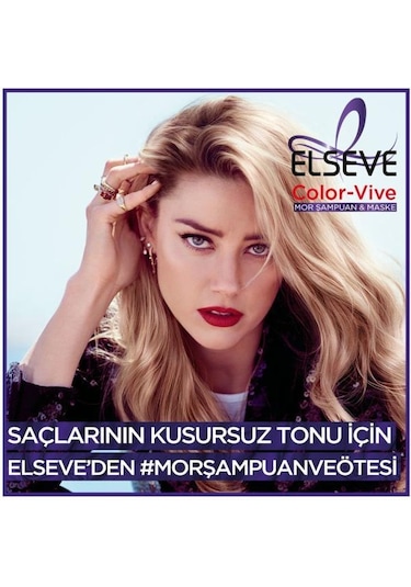 Elseve Color-Vive Mor Şampuan 200 ML