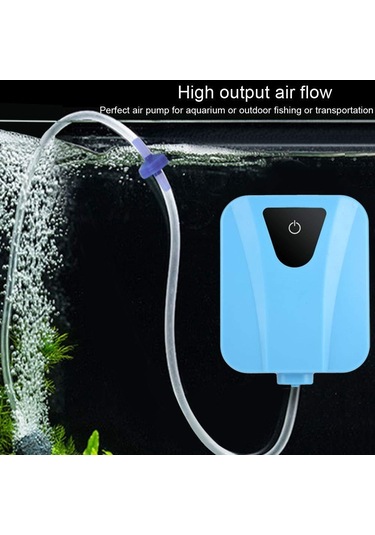 Sones Ap003 Ac/dc Çift Amaçlı Akvaryum Oksijen Pompası Açık Hava Güneş Enerjili Oksijen Pompası Balık Tutma İçin Yeşil