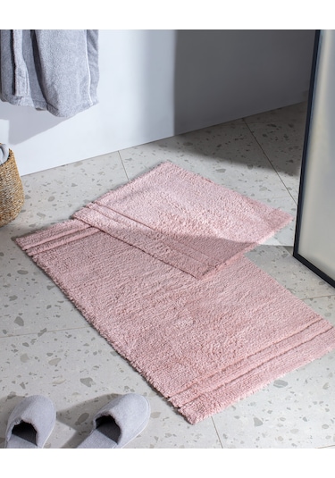 Madame Coco Farges 2'li Banyo Paspası - Pudra 8684427185162 Pudra