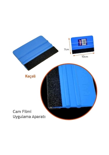 Keçeli Ragle Cam Filmi Uygulama Aparatı