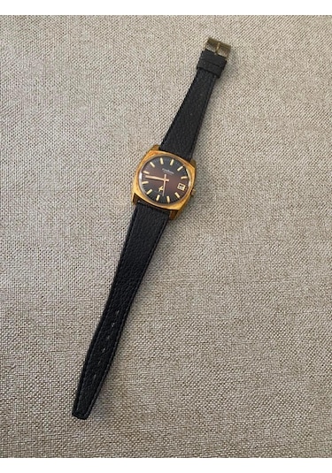 Pallas Adora 37 mm Deri Kordon Vintage Erkek Kol Saati 2. El