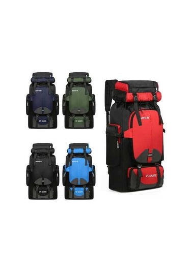 Ebitda 70l Kapasiteli Su Geçirmez Outdoor Sırt Çantası - Tırmanma, Kampçılık Ve Yürüyüş İçin Çok Renkli Çok Renkli