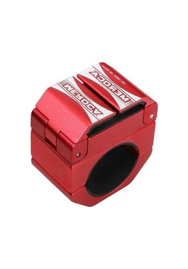 Ebitda Halka Şekilli Alüminyum Bisiklet Telefon Tutucusu, Kırmızı, Motosiklet Navigasyon Braketi Kırmızı