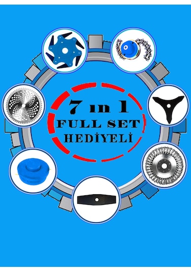 Eisenn Alman HARD 9.9 Hp Metal Şanzuman Yan Tipi Ot Çalı Tırpanı