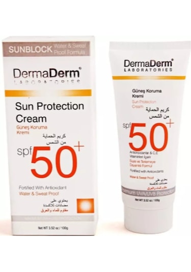 Dermaderm Güneş Kremi SPF50+ 2 x 100 ML