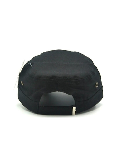 Castro Yazlık Keten Şapka - Unisex Siyah