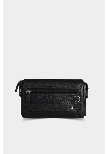 Guard Siyah Patlı Deri El Çantası - Gdr2408wt753 Çok Renkli