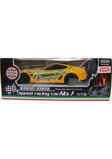 Ceren Ctoy Uzaktan Kumandalı Araba Rc 1:16 599-32 Sarı