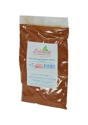 Lokman Avm Taco Baharatı Karışımı Paket 100 G