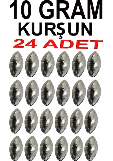 10 Gram Gezer Kurşun 24 Adet