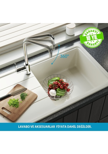 Adell Lento Mutfak Bataryası - Parlak Krom 15492331 Krom