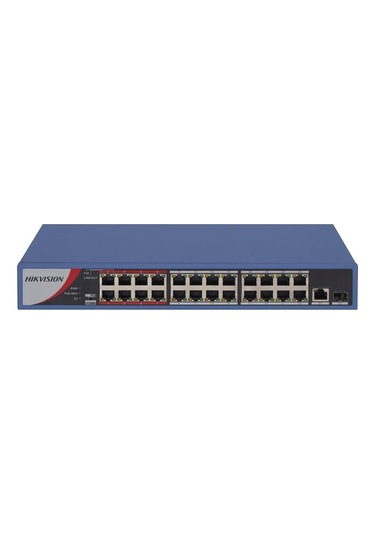 24port 230w Full Poe Ds-3e0326p-e/m B 10/100 1x-uplınk Yönetilemez Switch