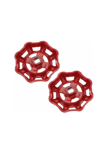 Vana Kolu Kırmızı Demir Vana Kolu Küresel Vana Kapatma Vanası Su Borusu