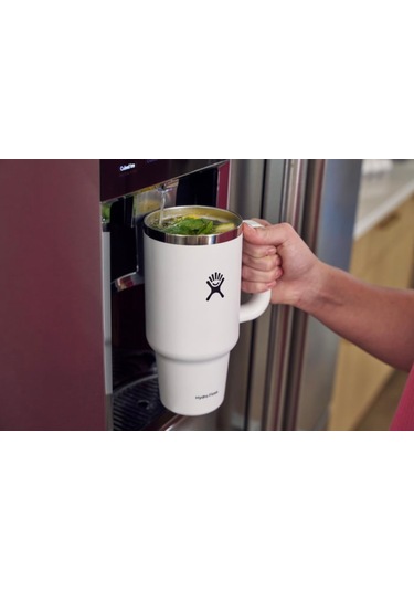 Hydro Flask Pipetli Termos Bardak 1.18 Lt Whıte