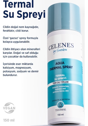 Celenes By Sweden Aqua Thermal Spray 150 ML