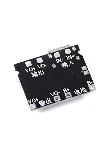 Tp4056 18650 Lityum Pil Şarj Modül Type C Ayarlı Voltaj Yükseltic