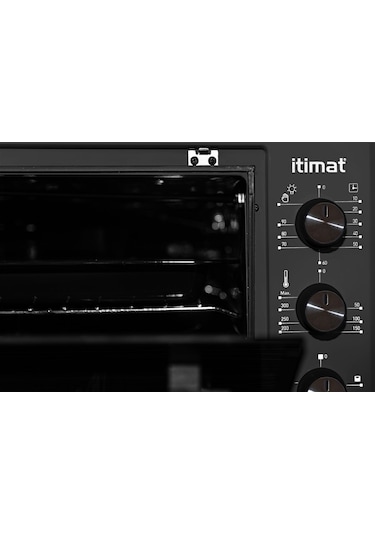 İtimat 4030 Ustam Serisi 40 LT Mini Fırın Antrasit