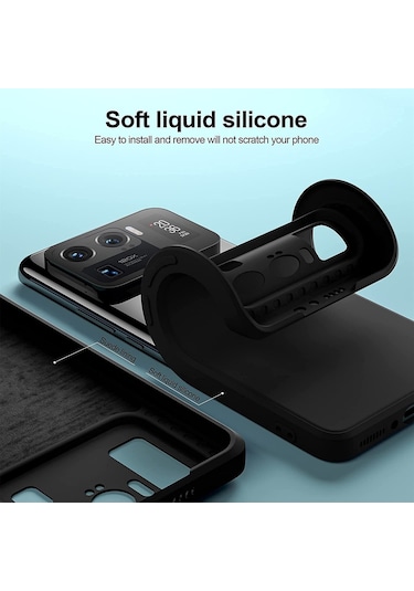 Xiaomi Mi 11 Ultra Silikon Kılıf 3d Kamera Korumalı İçi Süet
