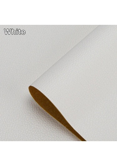 Kendinden Yapışkanlı Deri Tamir Yama Bandı Kendinden Yapışkanlı Ev Dıy Düzeltme White 50cm X 68cm