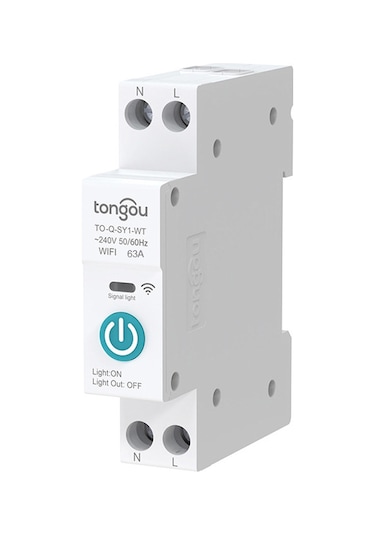 Hallow Tuya Wifi Akıllı Devre Kesici Kablosuz Uzaktan Kumandalar Çok Renkli