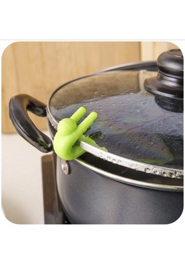 Reedark Çift Paketli Silikon Çok Amaçlı Tutucu - Telefon Tutucu Ve Taşma Önleyici Siyah