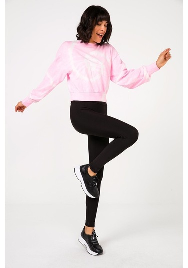 Kadın Siyah Toparlayici Dalgiç Likra Tayt S-20k3000006 SiYAH