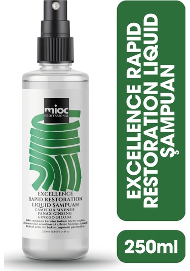 Mioc Kozmetik Excellence Rapid Restoration Likit Şampuan 250 ML
