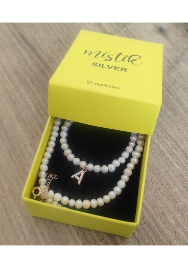 İncili Harf Choker Kolye Diğer