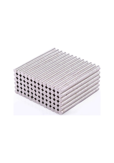 Koodmax 10 Adet 8x10mm Yuvarlak Güçlü Neodyum Mıknatıs - Neodim Magnet Çap 8mm , Kalınlık 10mm