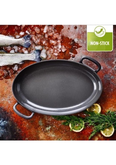Greenpan Craft Thermolon Seramik Yapıştırmaz 40CM Oval Tava
