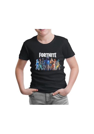 Lord Tshirt Fortnite - From Darkness Siyah Çocuk Tshirt