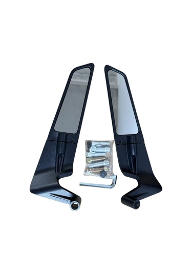 Hmapart H2 Gidon Bağlantılı Katlanabilir Ayna Takımı 8 Mm - 10 Mm B