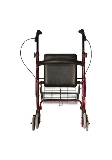 Rolatör 4 Tekerli Yürüteç Rollatör Lüx Oturaklı