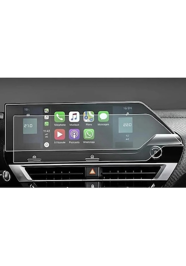 Citroen C4 Suv 2021 2022 2023 10 İnç Navigasyon Ve Multimedya Uyumlu Nano Ekran Koruyucu