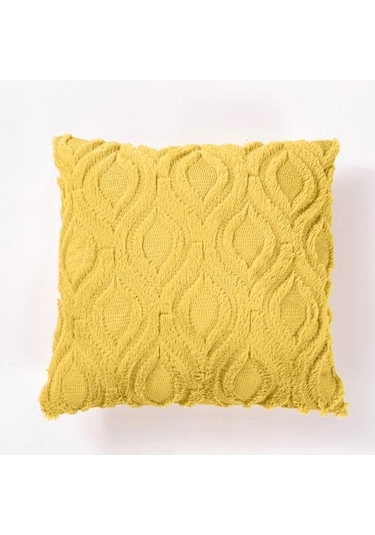 Sarı Atmak Yastık Örtüsü Kolay Değiştirilebilir Dekorasyon Gözyaşı Önleyici Taşınabilir Zarif Görünüm Yastık Kılıfı Yatak Odası Dekor