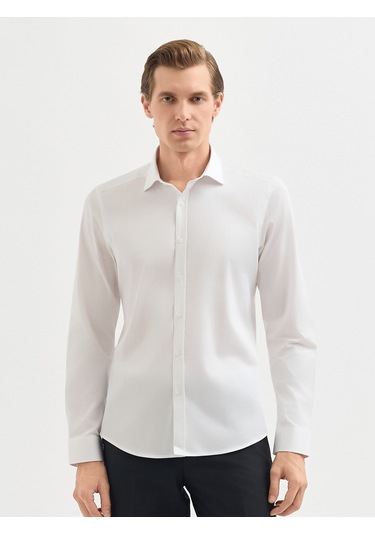 Toss Erkek Extra Slım Fıt Gömlek-beyaz 11.25s.04.330 Beyaz