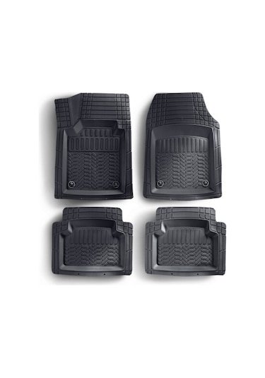 Opel Corsa B 1993-2000 Araca Uyumlu 4,5d Kutulu Siyah Oto Paspas Takımı