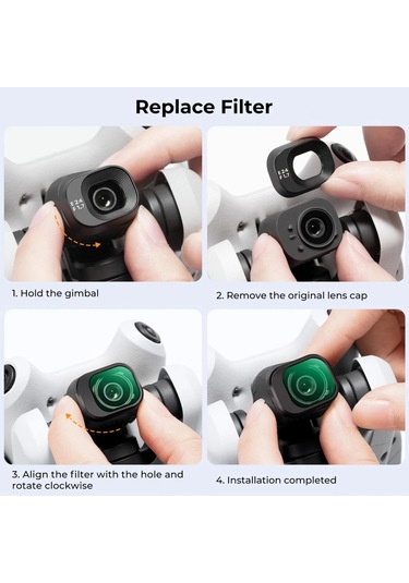 K&f Djı Mini 4 Pro Uv Filtresi