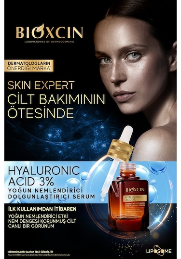 Bioxcin Skin Expert Hyaluronic Acid 3% Yoğun Nemlendirici Serum 30 ml