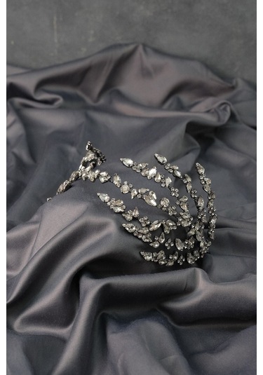 FdayAksesuar Gelin Saç Aksesuarı Çift Taraflı Helen Gelin Kına Tacı FRDY31688