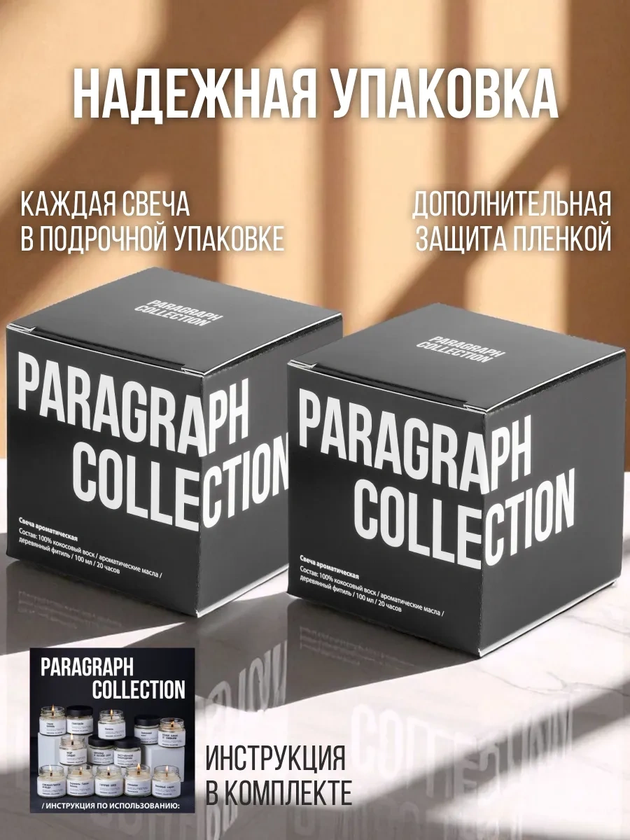 Paragraph Collection Ev İçin Aromatik Mumlar Hediye Seti 2 Parça 465580610 Beyaz