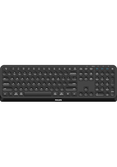 Phılıps Kablosuz Bluetooth Klavye Spk6407b Siyah