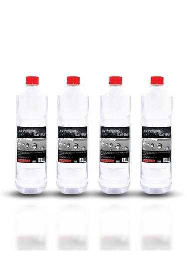 Steep Pure Water Saf Su Ph 7.5 1 Lt 4 Adet Şeffaf