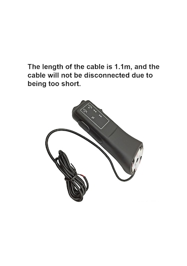 Xindoker Araç Direksiyon Kontrol Butonu, Evrensel Kablolu Kumanda, Ses Ve Navigasyon Kolu, Plastik Materyal, 1.1m Kablolu, Farklı Modellere Uygun