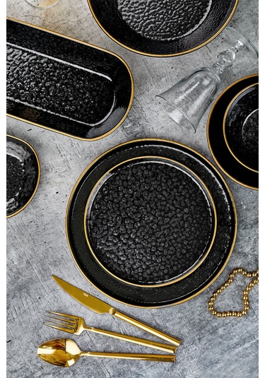 Taç Laterna Trieste 53 Parça Porselen Yemek Takımı