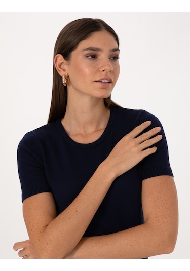 Pierre Cardin Kadın Lacivert Kazak /triko 50316341-vr033 Lacivert