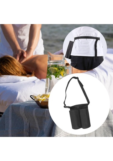 Homyl Masaj Şişesi Çantası Çoklu Cepler Yumuşak