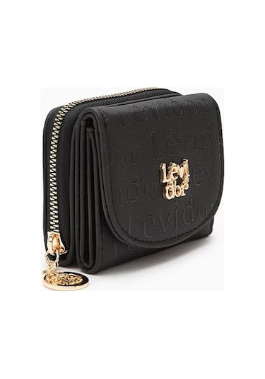 Levidor - Cüzdan 910011 Siyah Çok Renkli