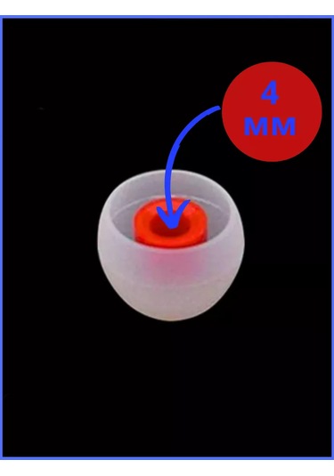 Discount Store Kulaklıklar İçin Evrensel Kulak Yastıkları 3 Çift S, M, L 241878483 Kırmızı